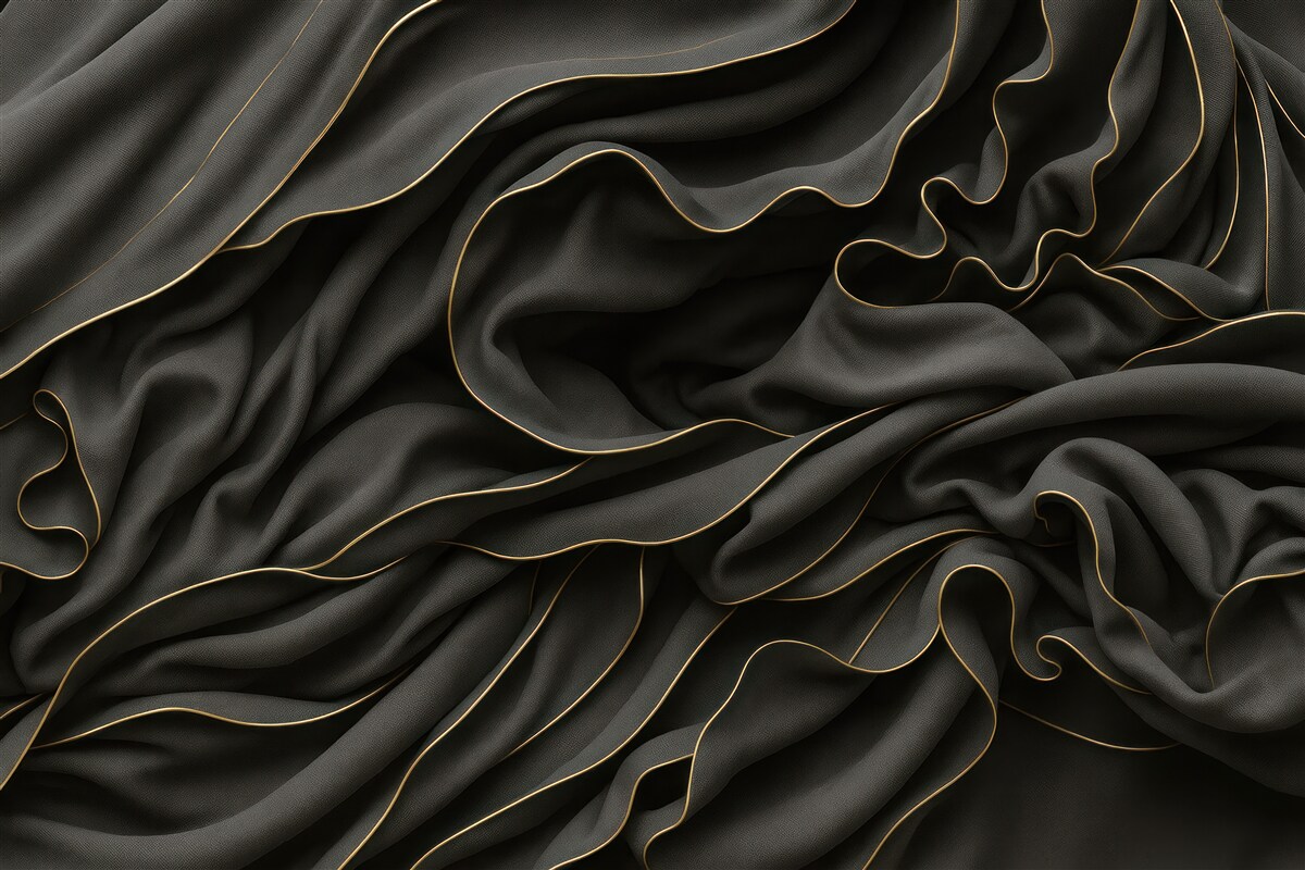 Fototapeta Mroczna tkanina.