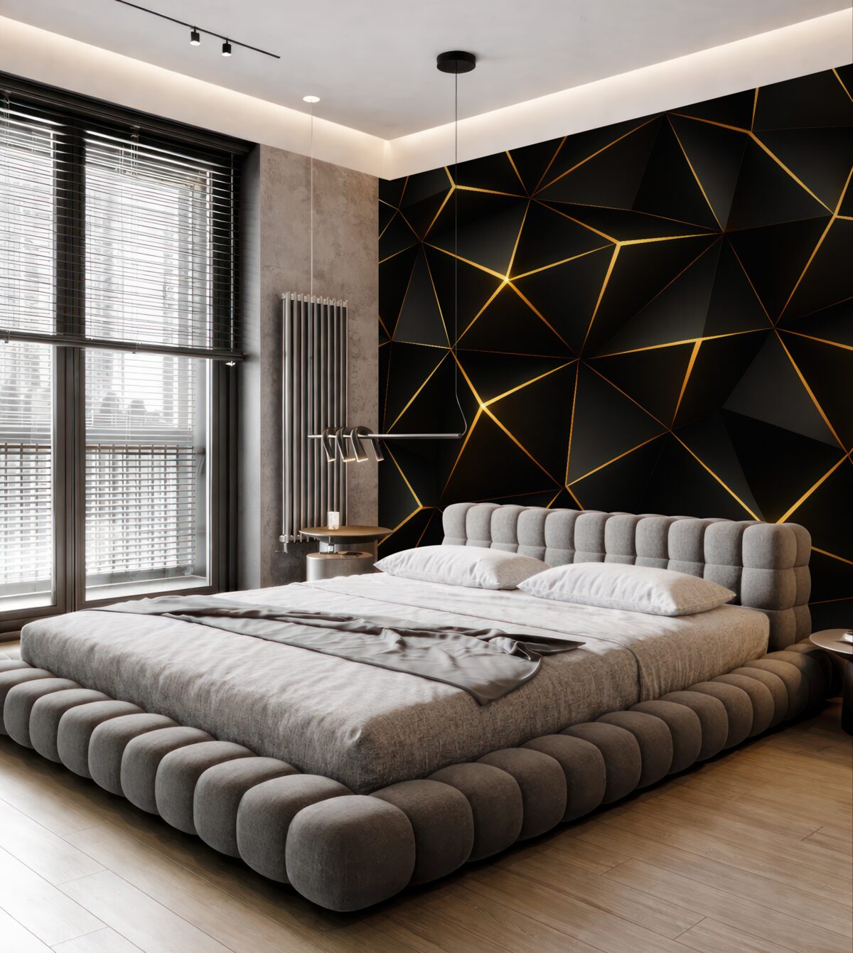 Fototapeta Czarny trójkąt.