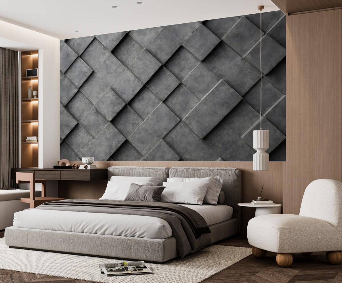 Fototapeta Klonowy zarys na ścianie.