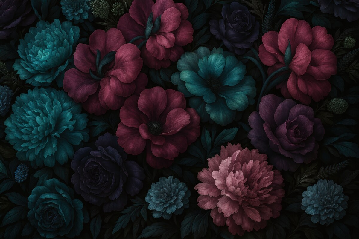 Fototapeta Piwonie w delikatnych odcieniach.