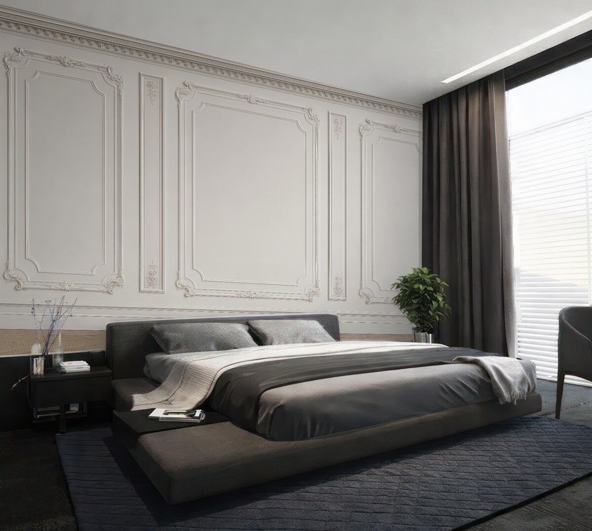 Fototapeta styl francuski