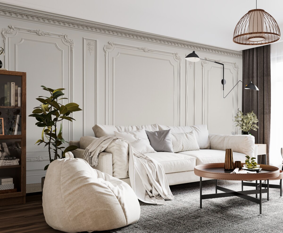 Fototapeta styl francuski