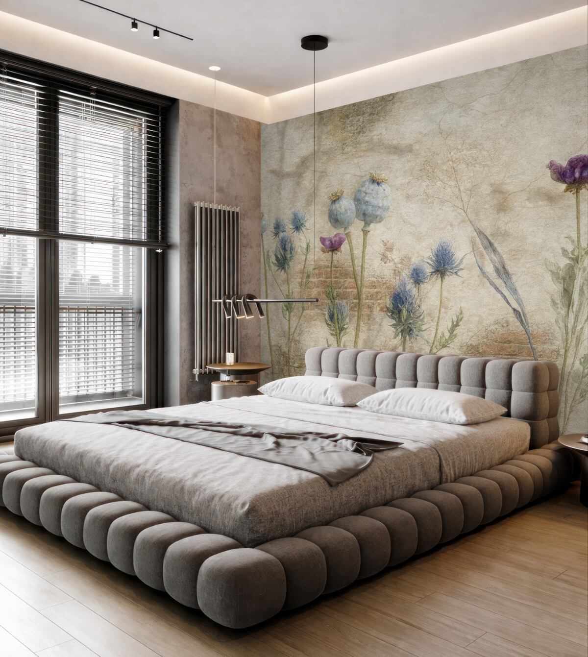 Fototapeta Rośliny kwiatowe i rośliny aromatyczne.