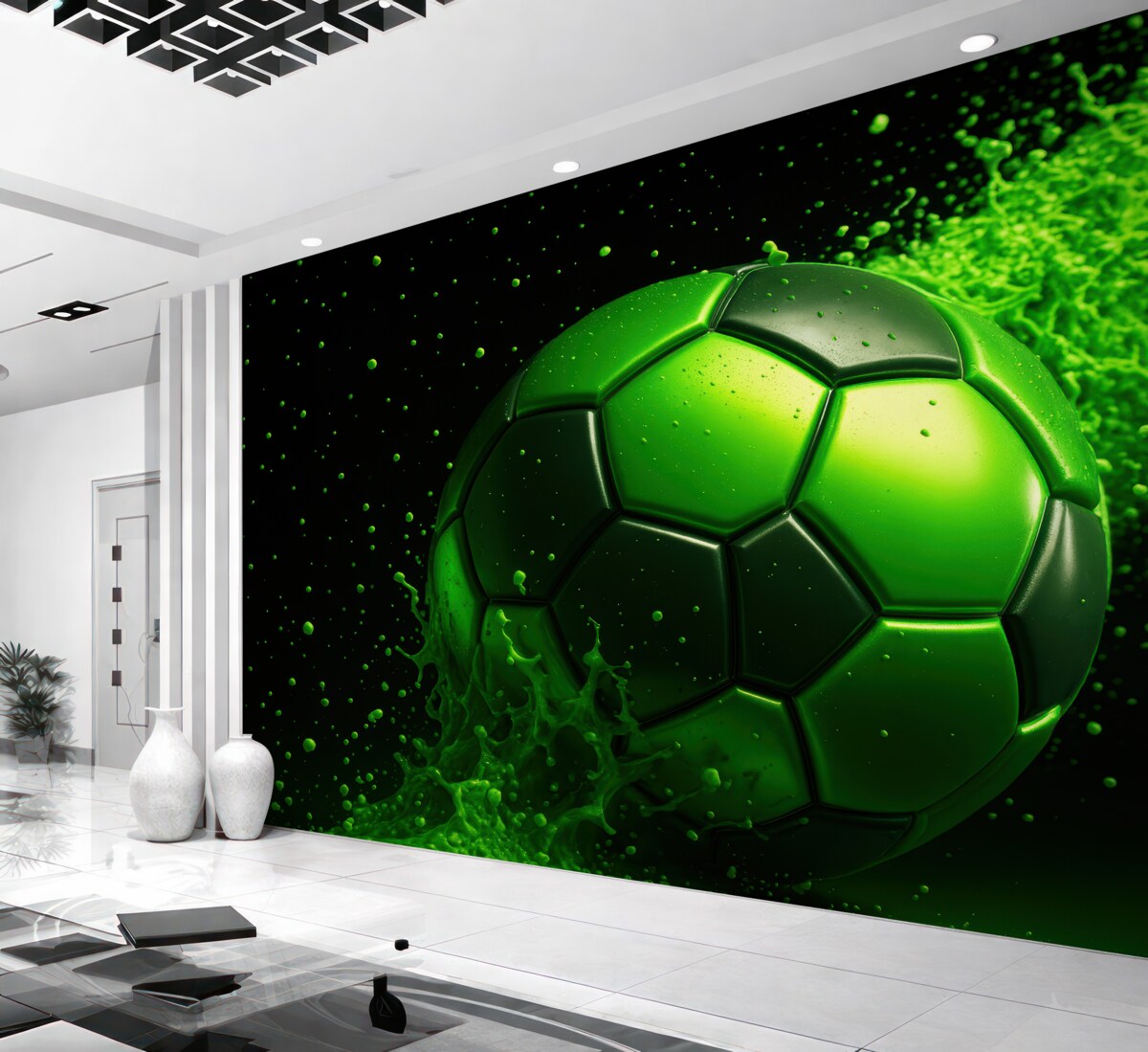 Fototapeta Futbol to globalna dyscyplina sportowa.