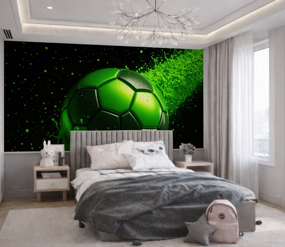 Fototapeta Futbol to globalna dyscyplina sportowa.