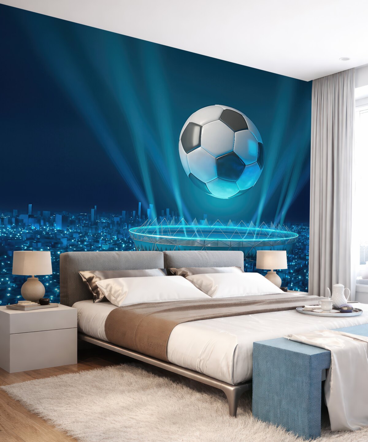 Fototapeta Piłka na tle areny.