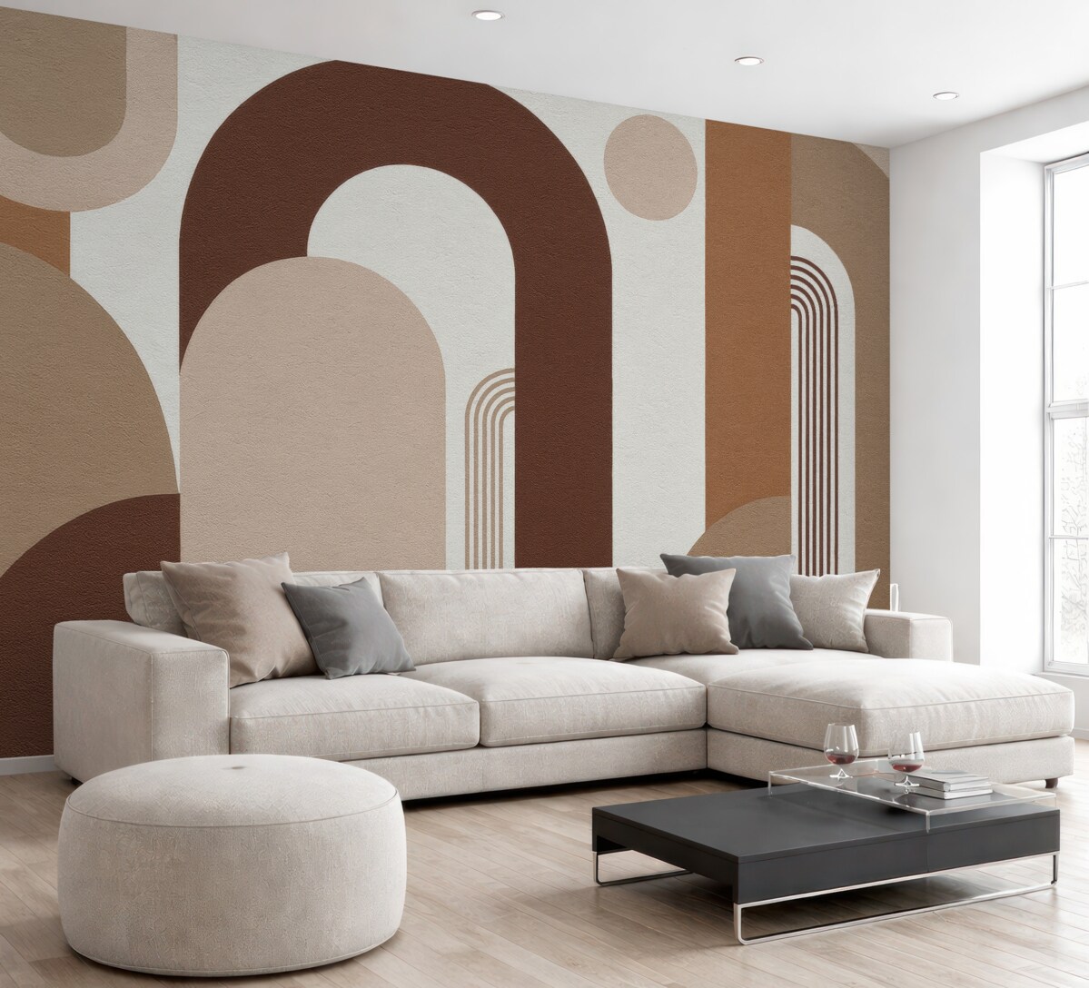 Fototapeta Beżowe odcienie.