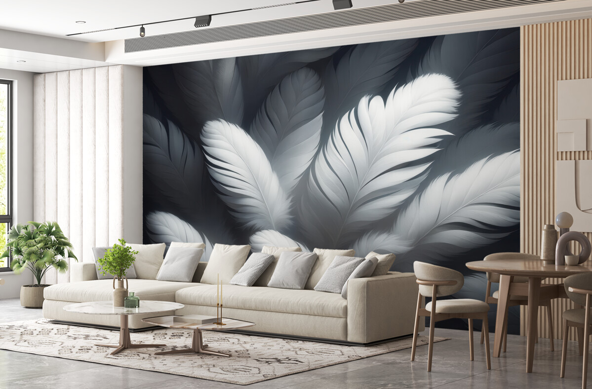 Fototapeta Błyszczące pióra.