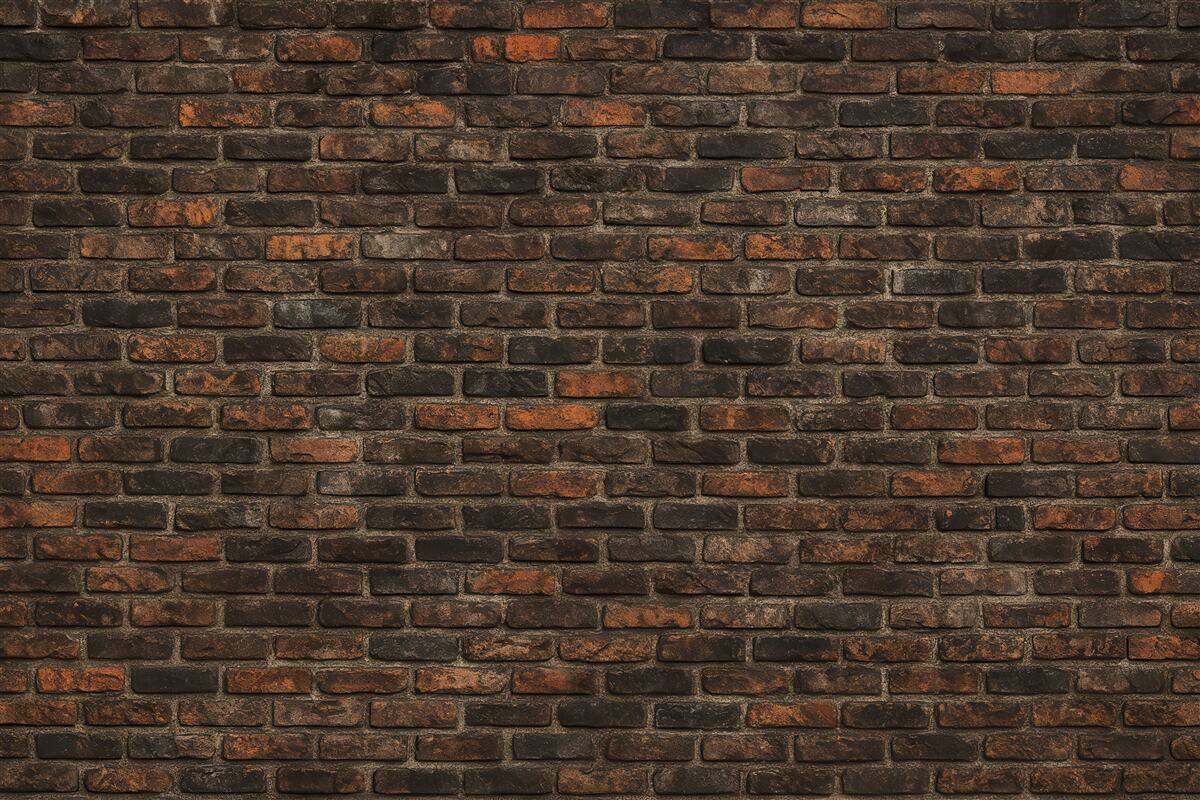 Fototapeta Czarna cegła.