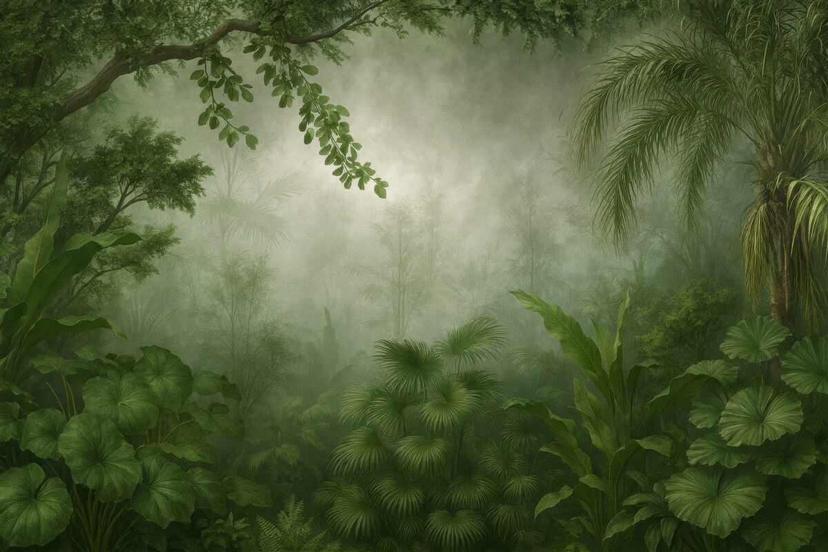 Fototapeta Zagadkowa dżungla.