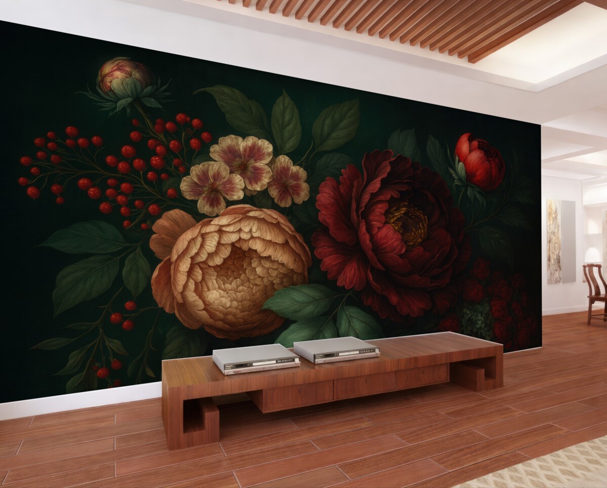 Fototapeta Ogród wieczorny