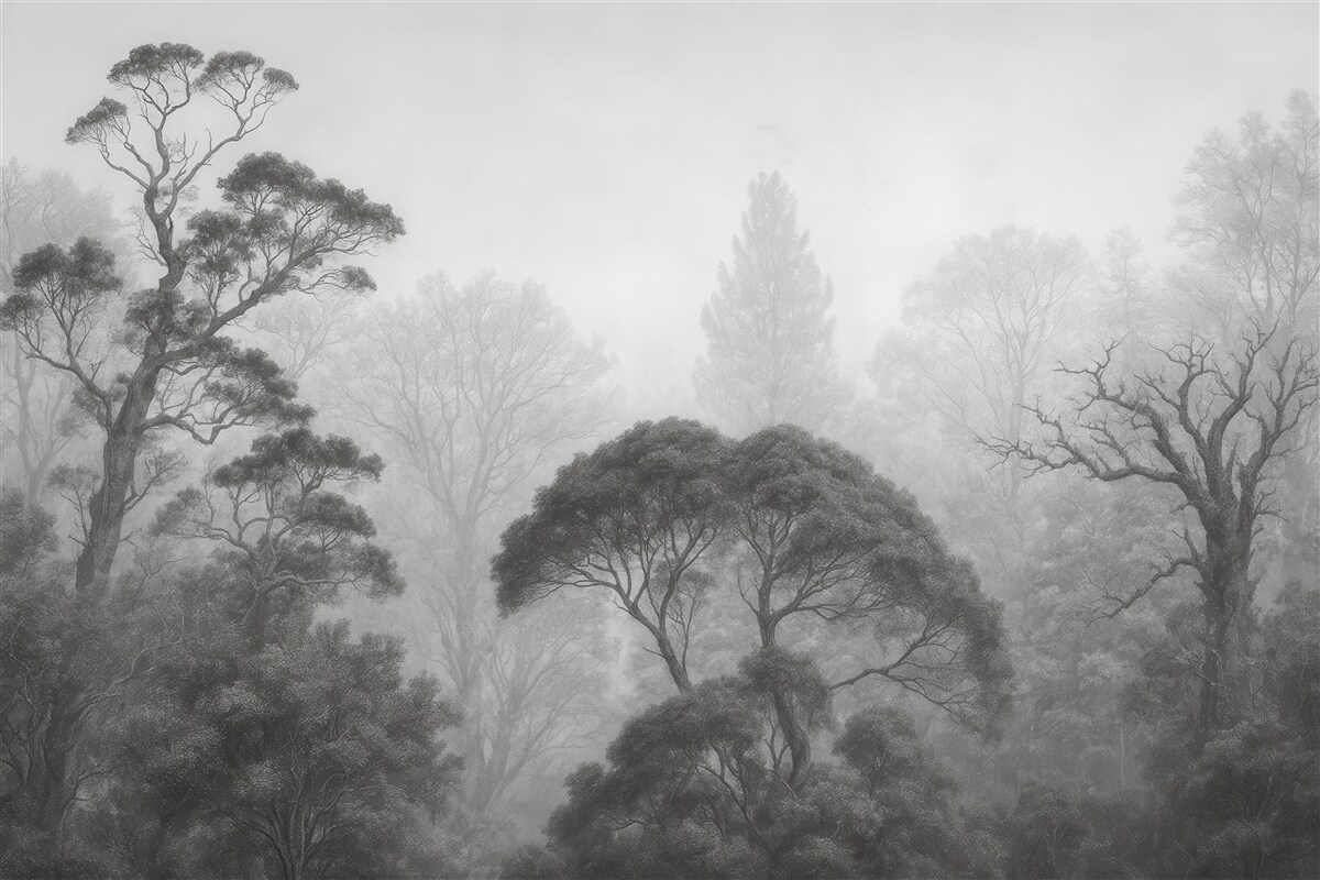 Fototapeta Drzewa w stylu grunge.