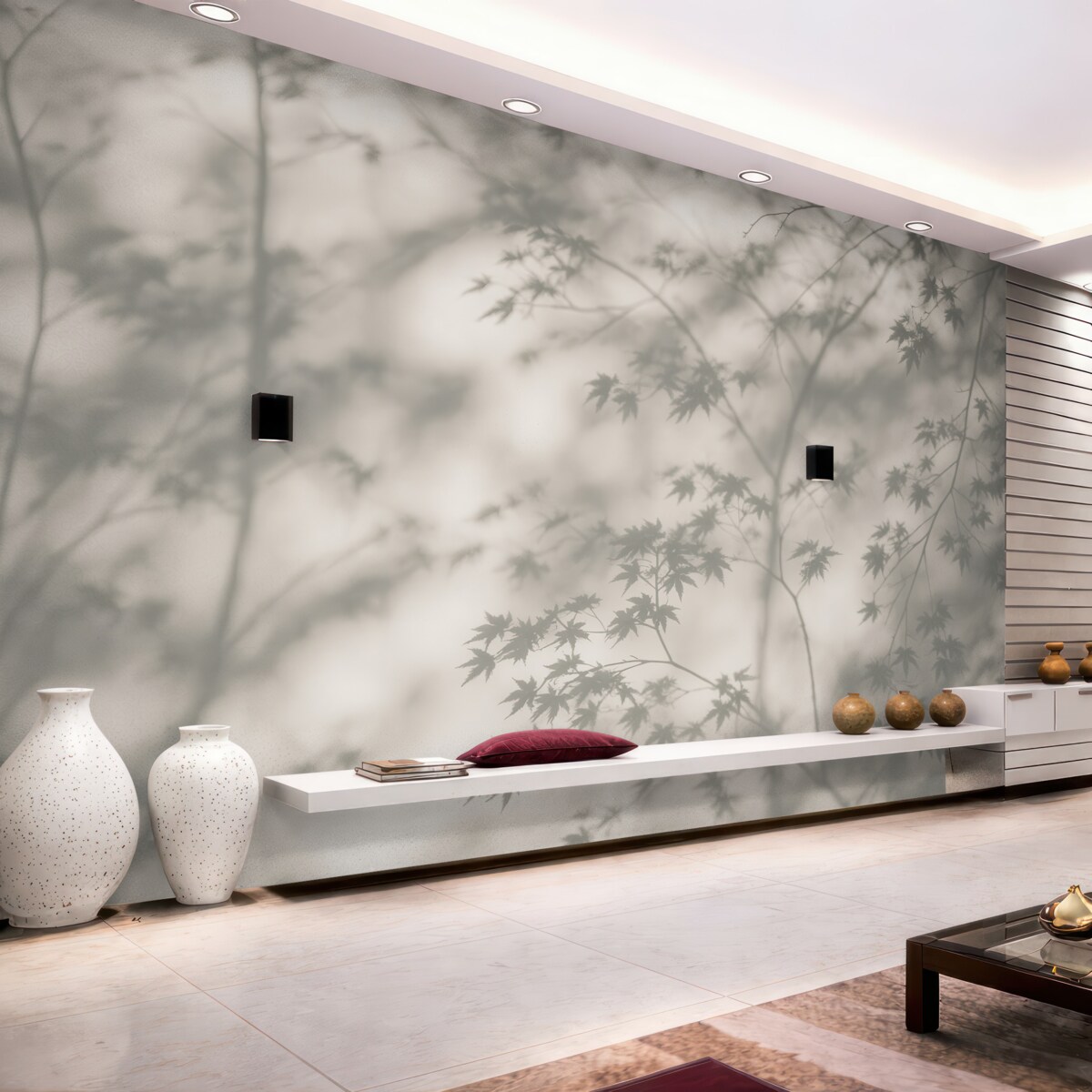 Fototapeta Cień na murze.