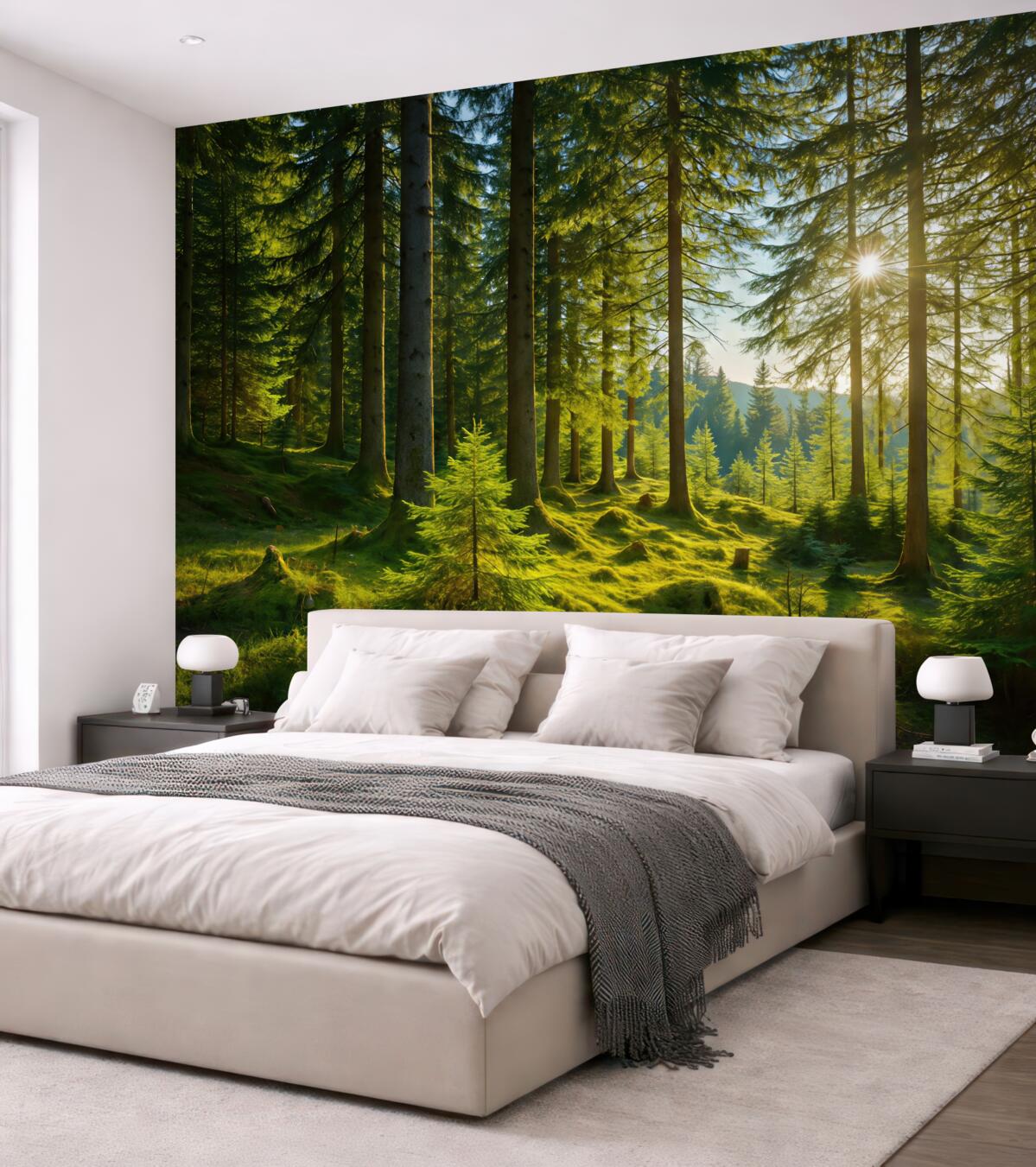 Fototapeta Karkonosze w Polsce to piękny region górski. Te malownicze tereny przyciągają wielu turystów. Warto odkrywać ich urok przez piesze wędrówki.