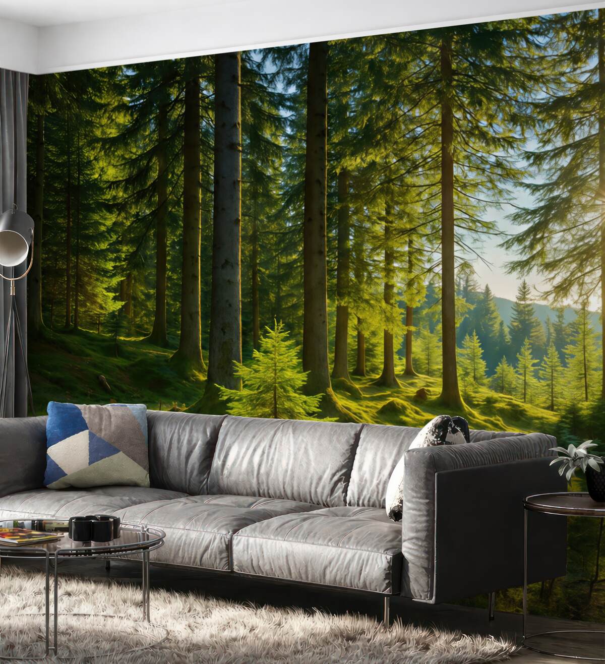 Fototapeta Karkonosze w Polsce to piękny region górski. Te malownicze tereny przyciągają wielu turystów. Warto odkrywać ich urok przez piesze wędrówki.