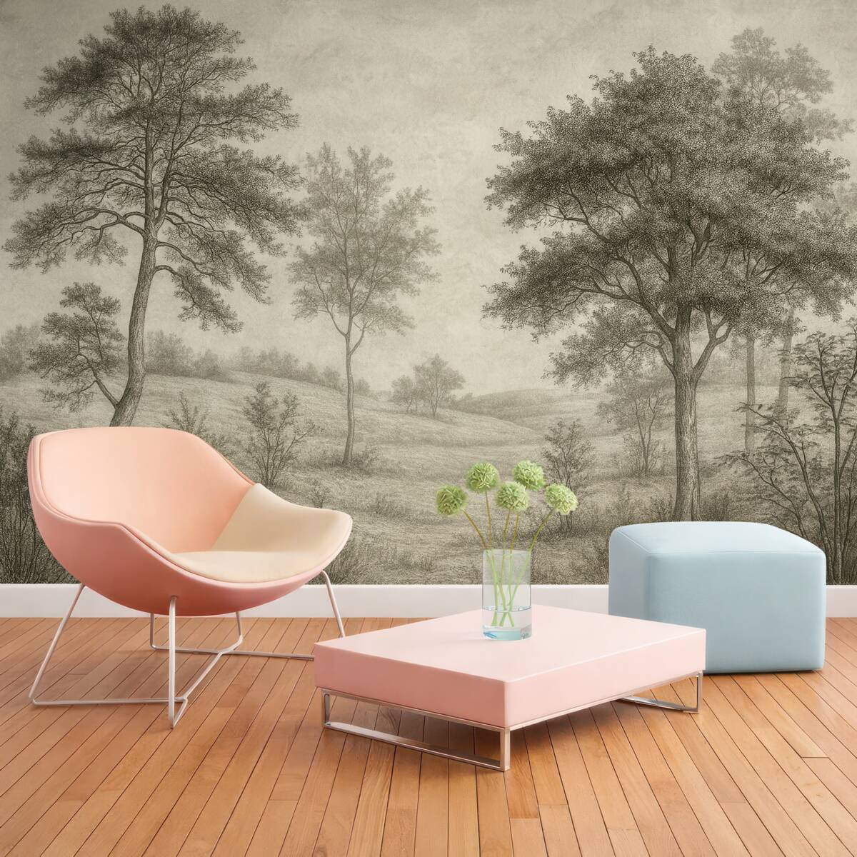 Fototapeta Zabytkowe rośliny.