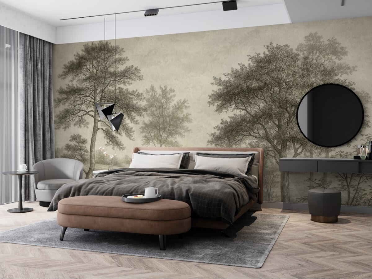 Fototapeta Zabytkowe rośliny.