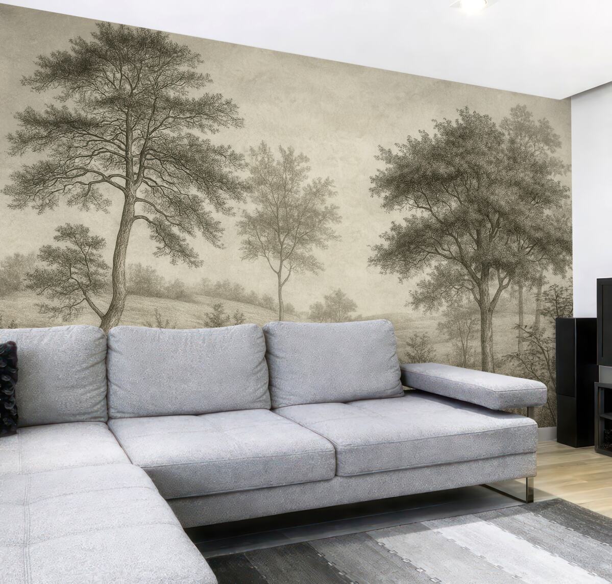 Fototapeta Zabytkowe rośliny.