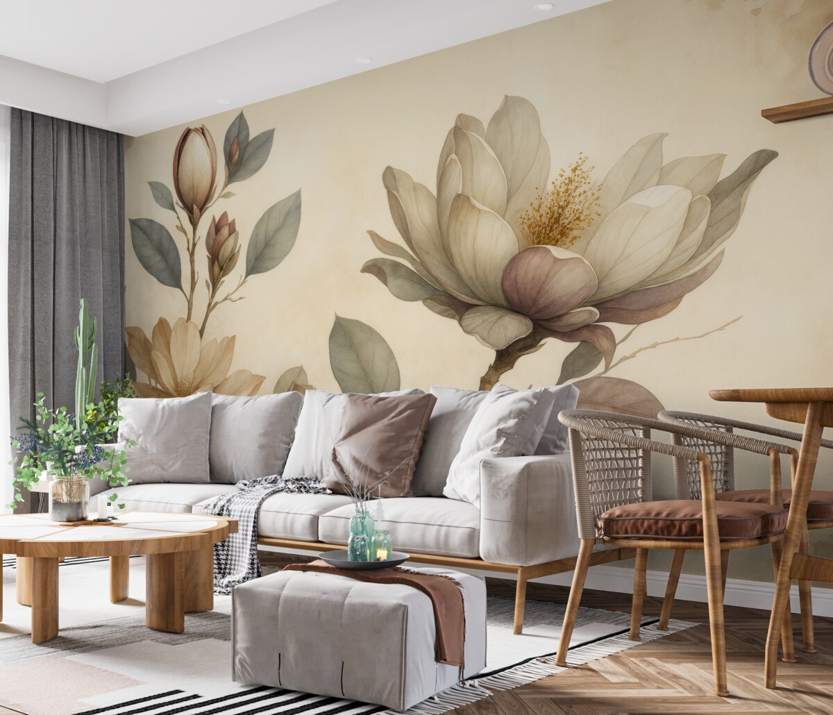 Fototapeta Obrazek magnolii.