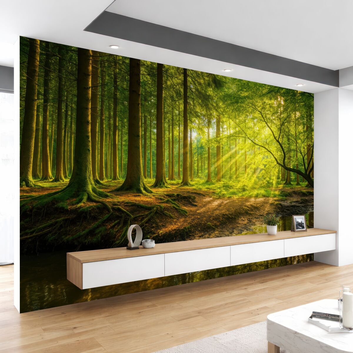 Fototapeta Czystość leśnego strumienia