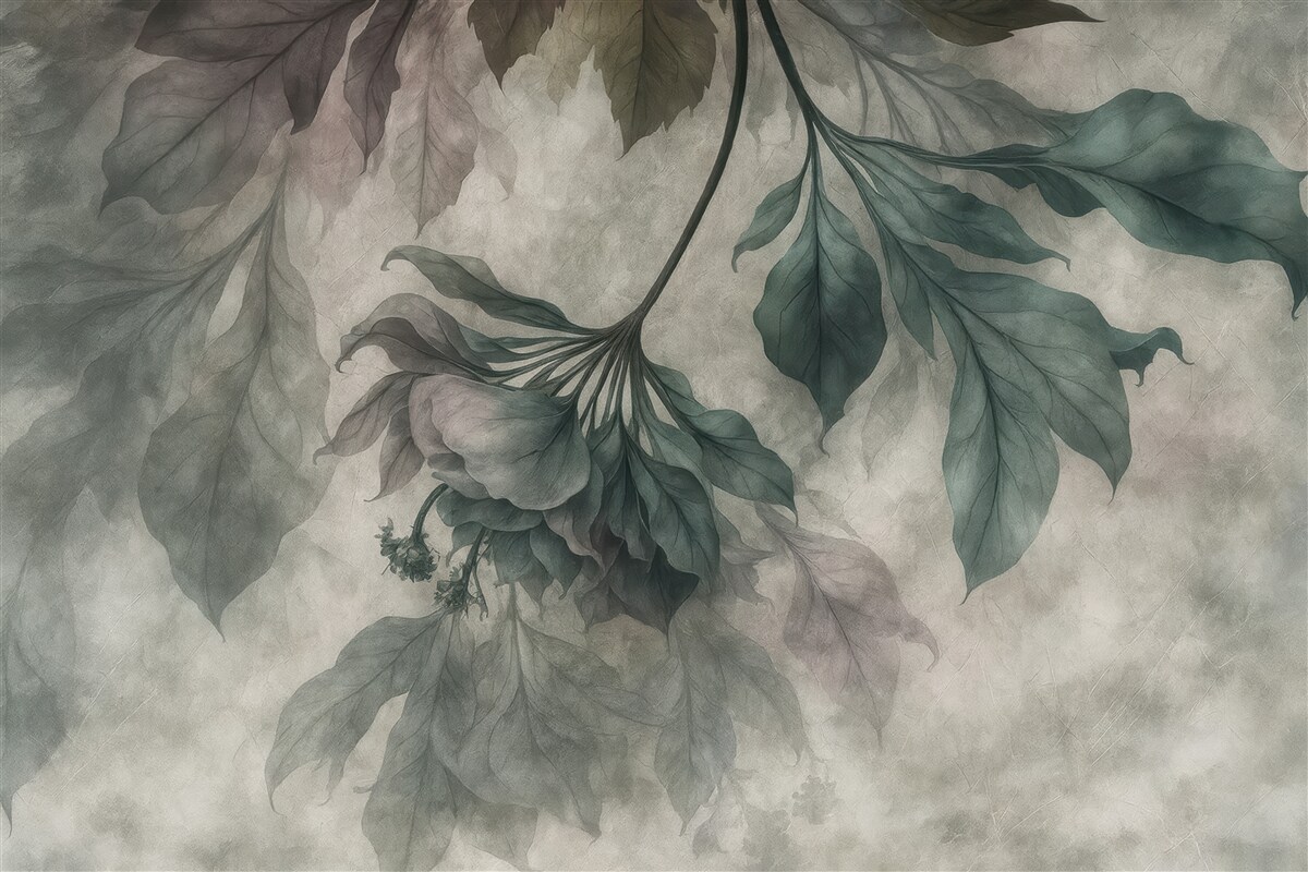 Fototapeta Cienkie półprzezroczyste konary