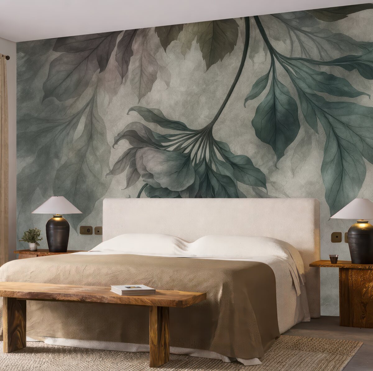 Fototapeta Cienkie półprzezroczyste konary