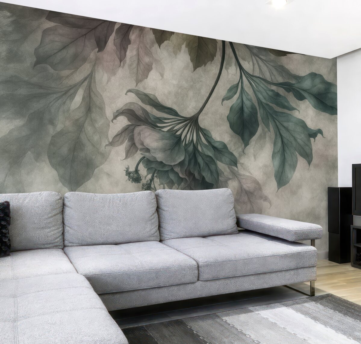 Fototapeta Cienkie półprzezroczyste konary