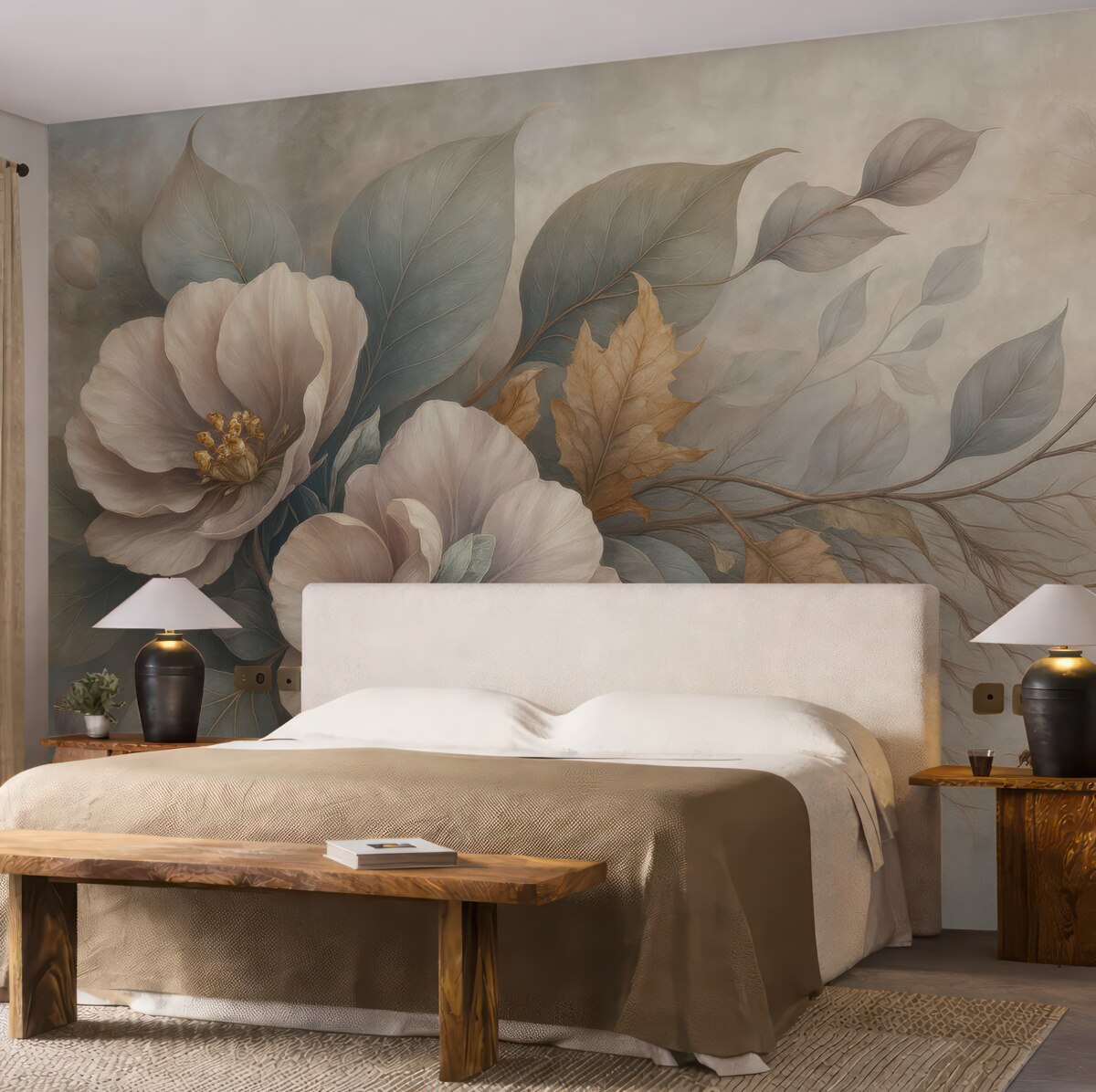 Fototapeta Kwiaty fantazji.