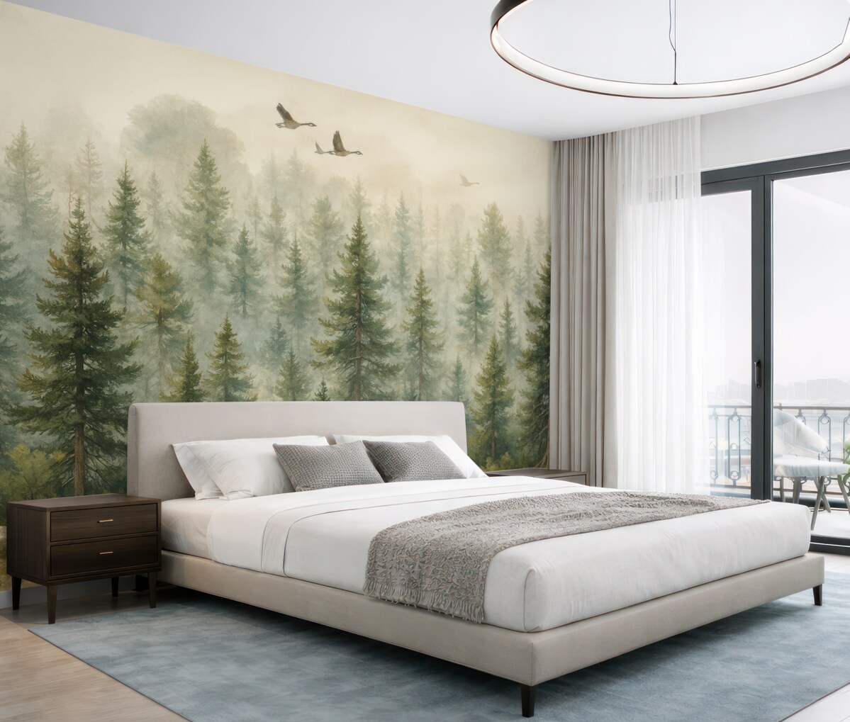 Fototapeta Las iglasty