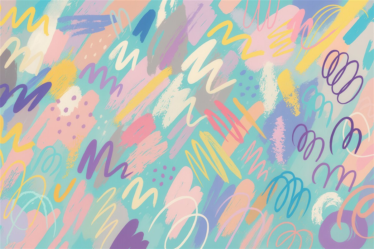 Fototapeta Kolorowe smugi abstrakcyjny sposób.