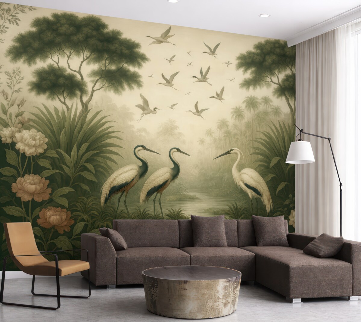 Fototapeta ptaki w lesie tropikalnym