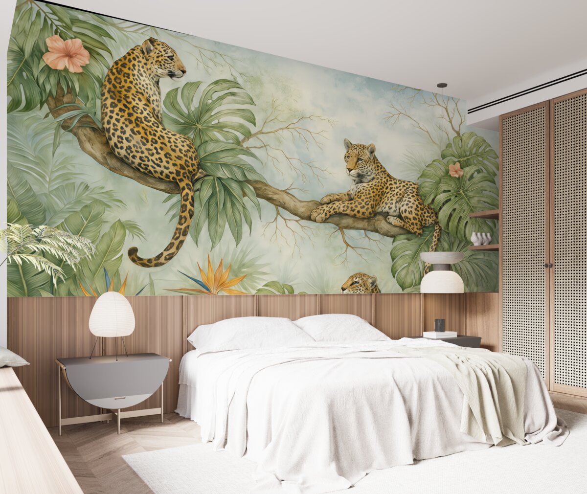 Fototapeta Tygrysy w dżungli.