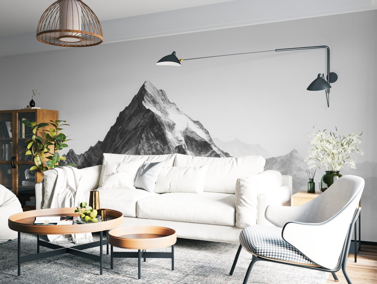 Fototapeta Widok górski odprężenie.