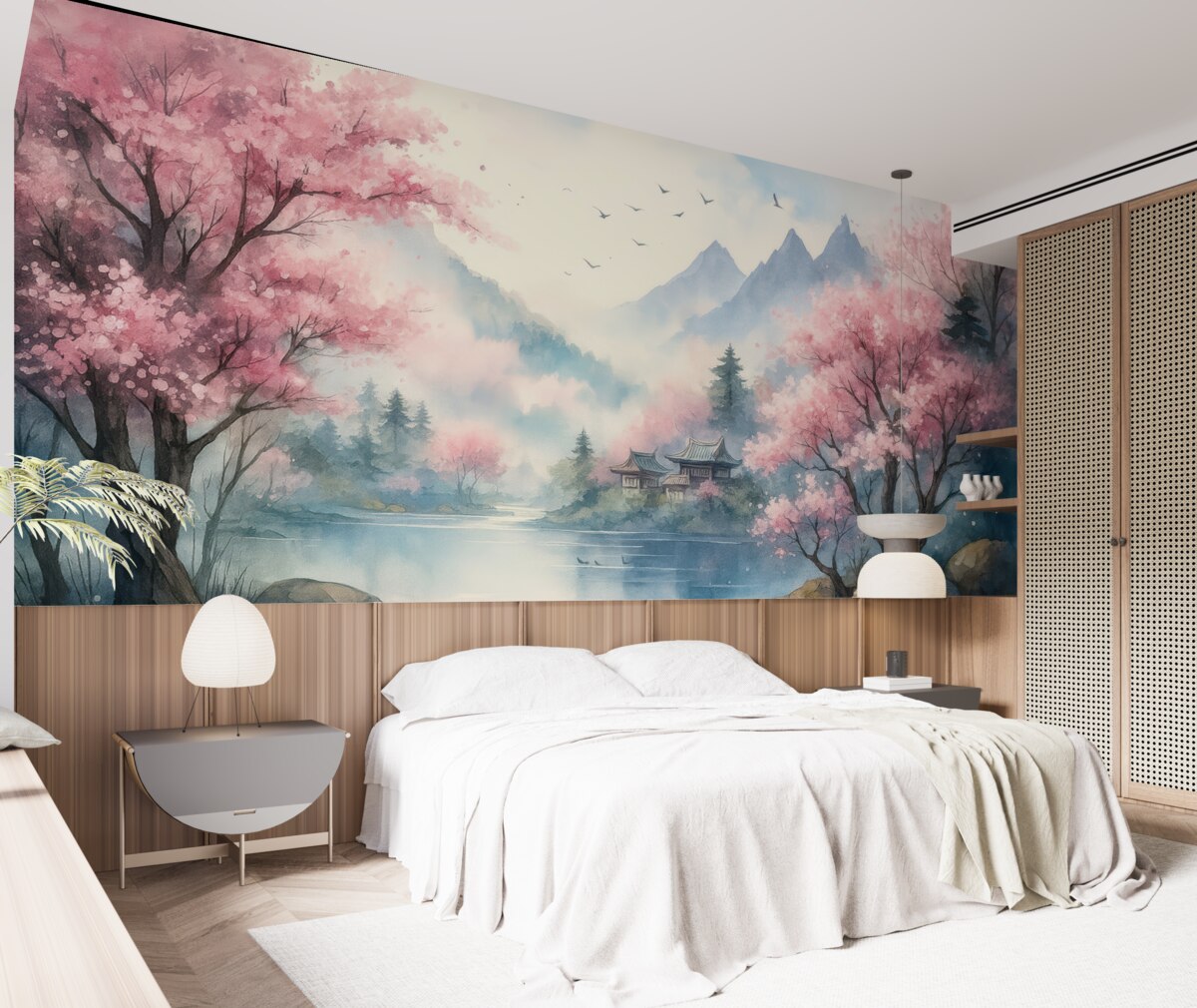 Fototapeta Górski pejzaż zatokowy.