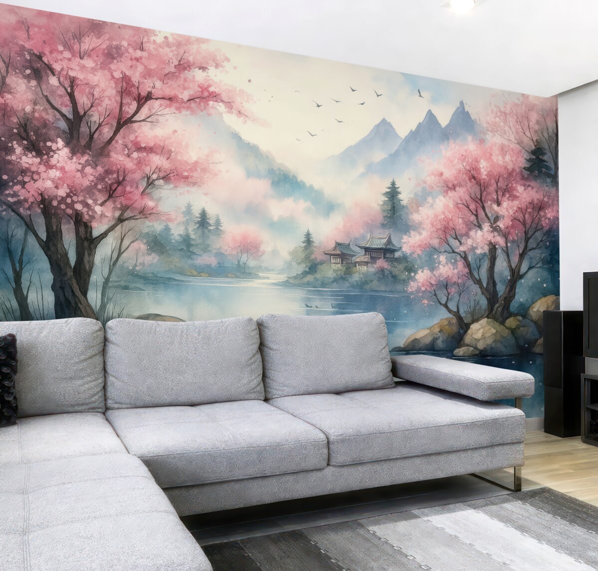 Fototapeta Górski pejzaż zatokowy.