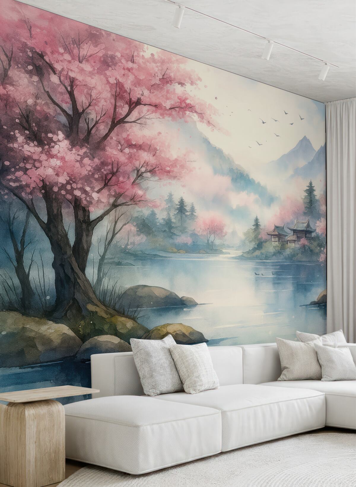 Fototapeta Górski pejzaż zatokowy.