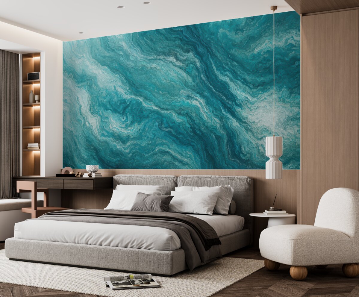 Fototapeta Struktura akwamarynu.