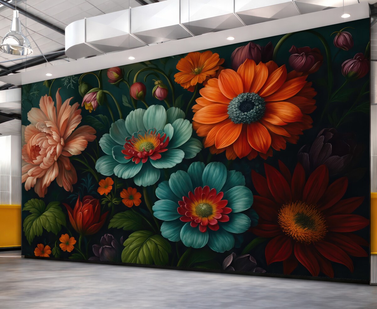 Fototapeta Kwiatowy rozprysk