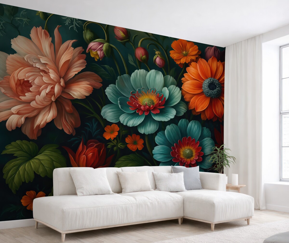 Fototapeta Kwiatowy rozprysk