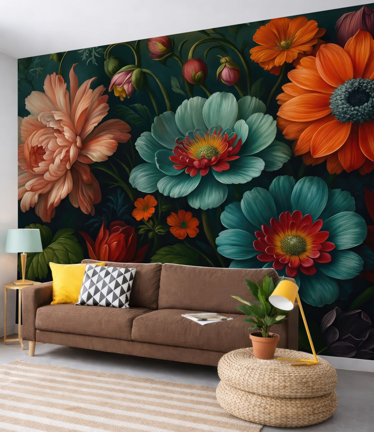 Fototapeta Kwiatowy rozprysk