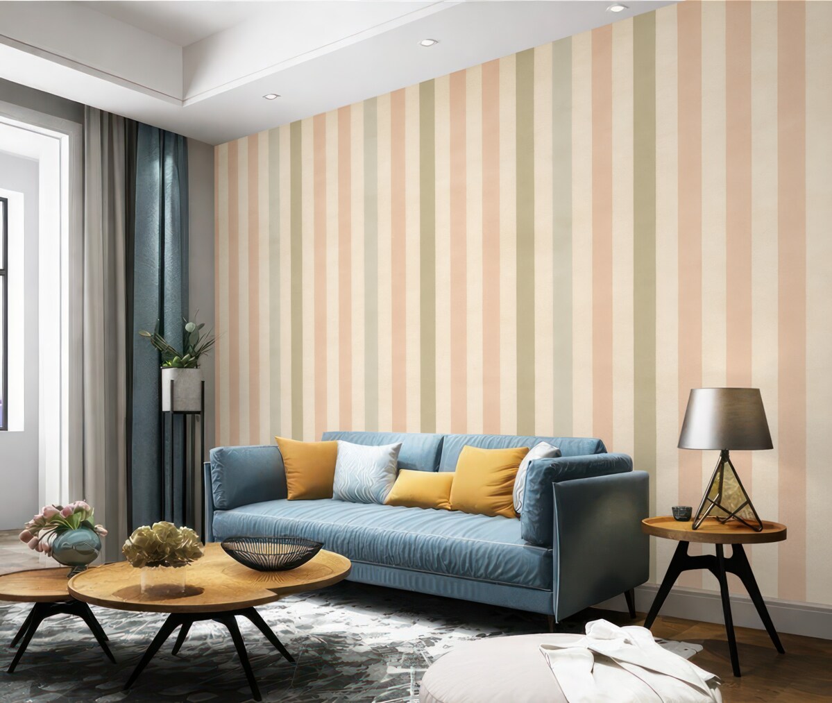 Fototapeta Tapeta w paski.