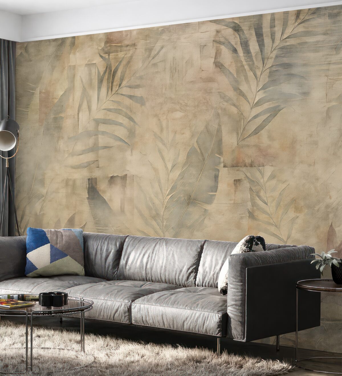 Fototapeta Akwarela tropikalne strych.