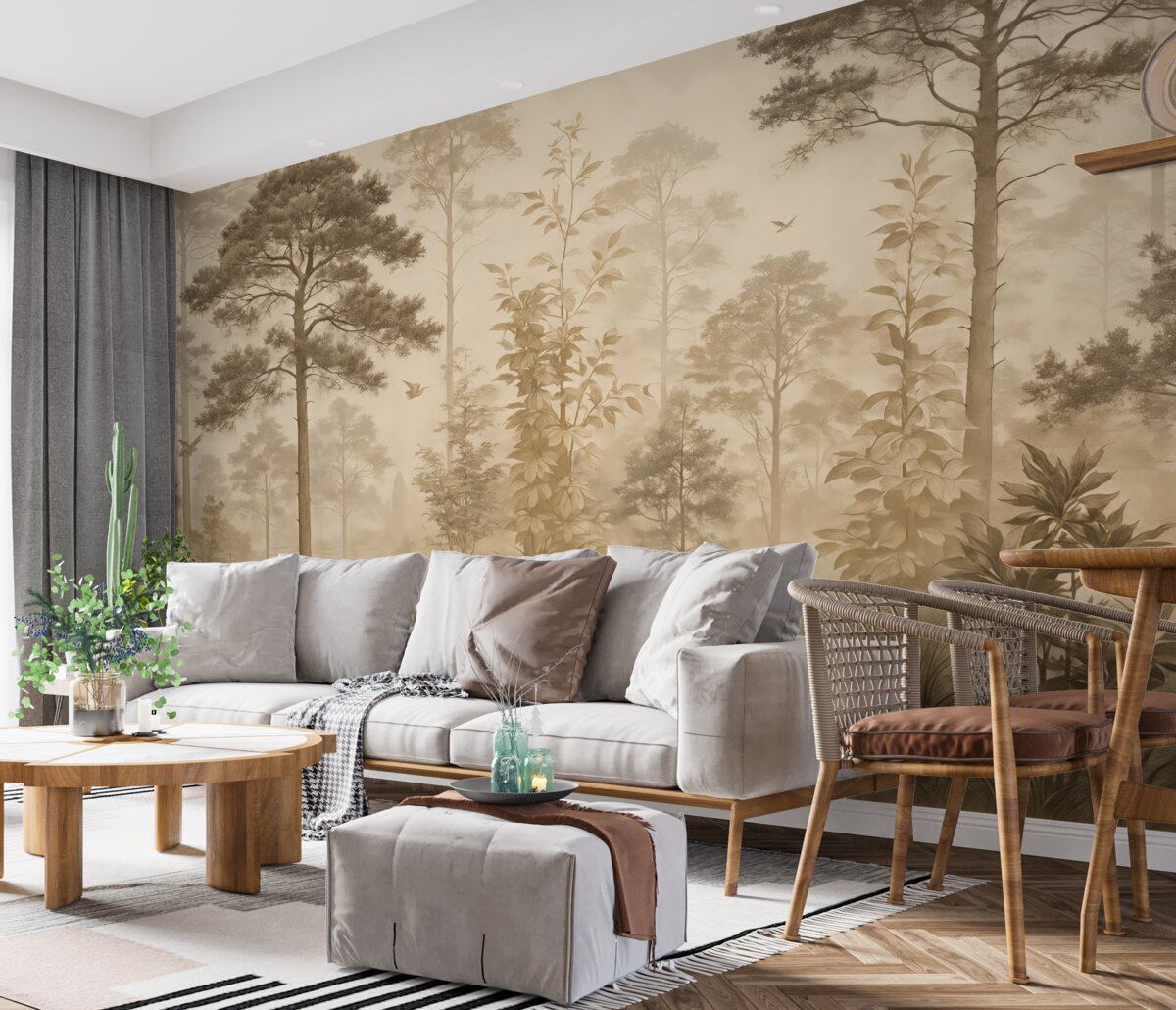 Fototapeta Lasy w stylu grunge