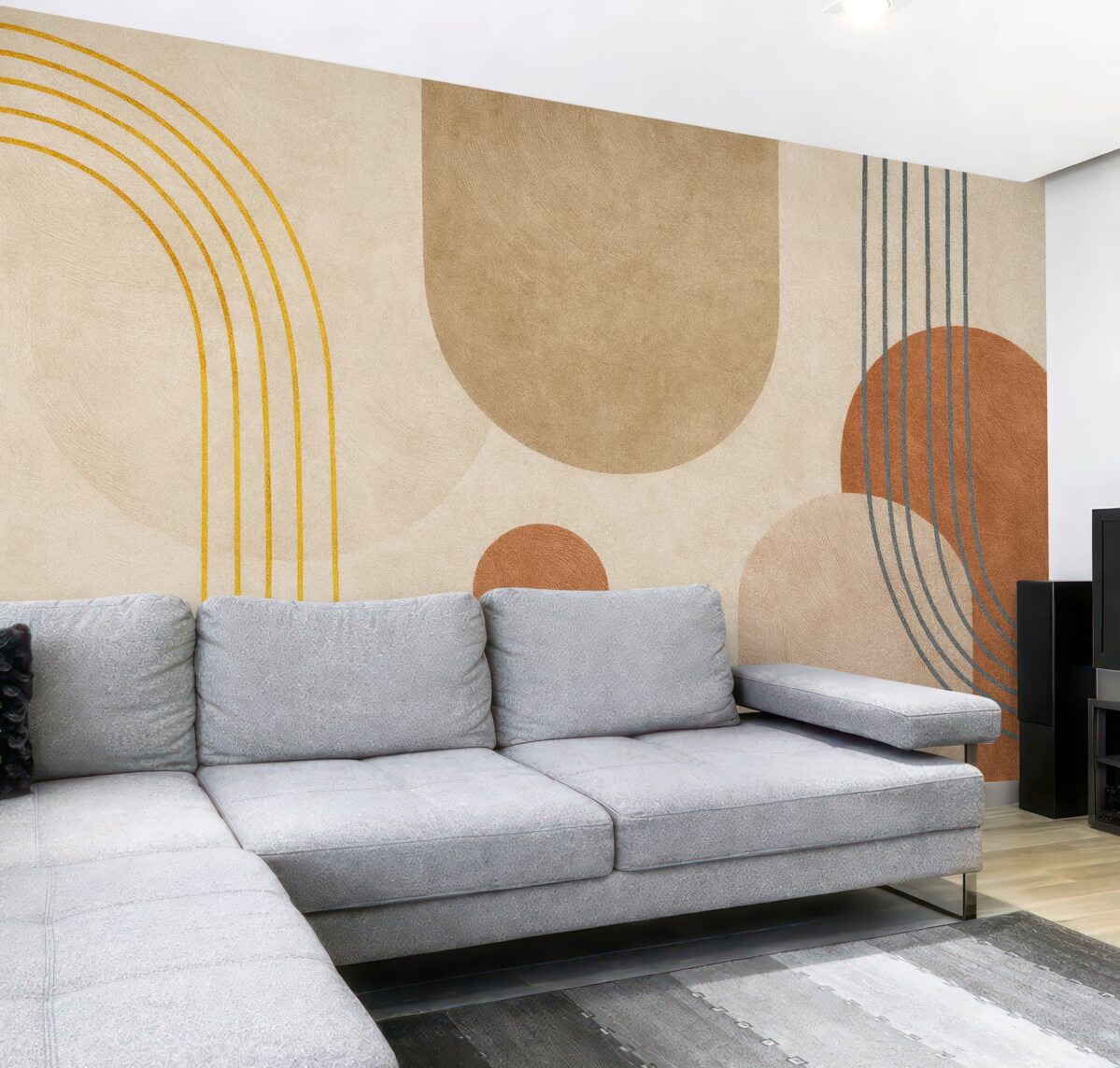 Fototapeta Abstrakcyjny motyw boho.