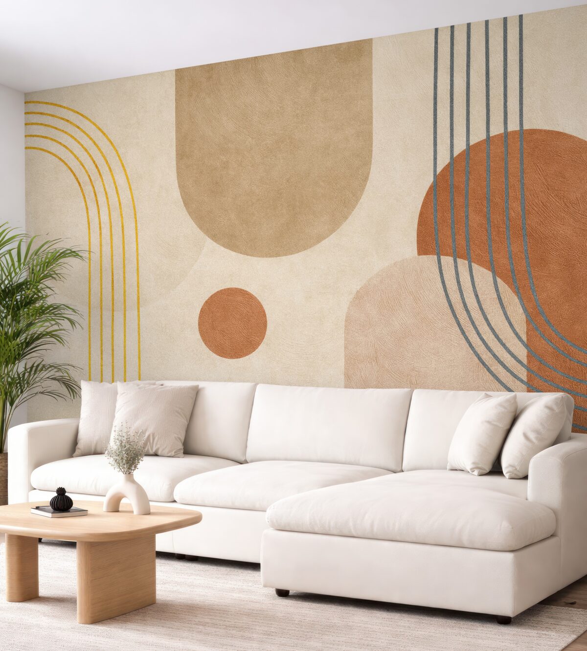 Fototapeta Abstrakcyjny motyw boho.