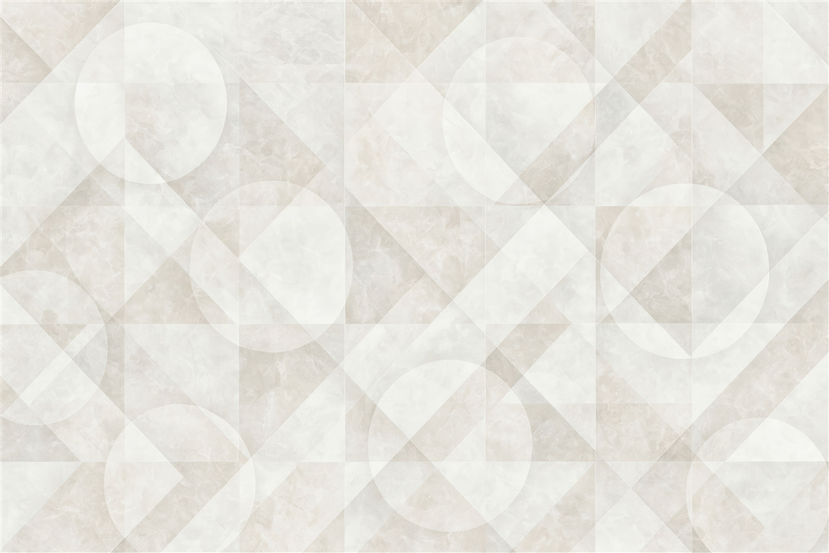 Fototapeta Abstrakcyjna geometria na marmurowym tle w delikatnych odcieniach.