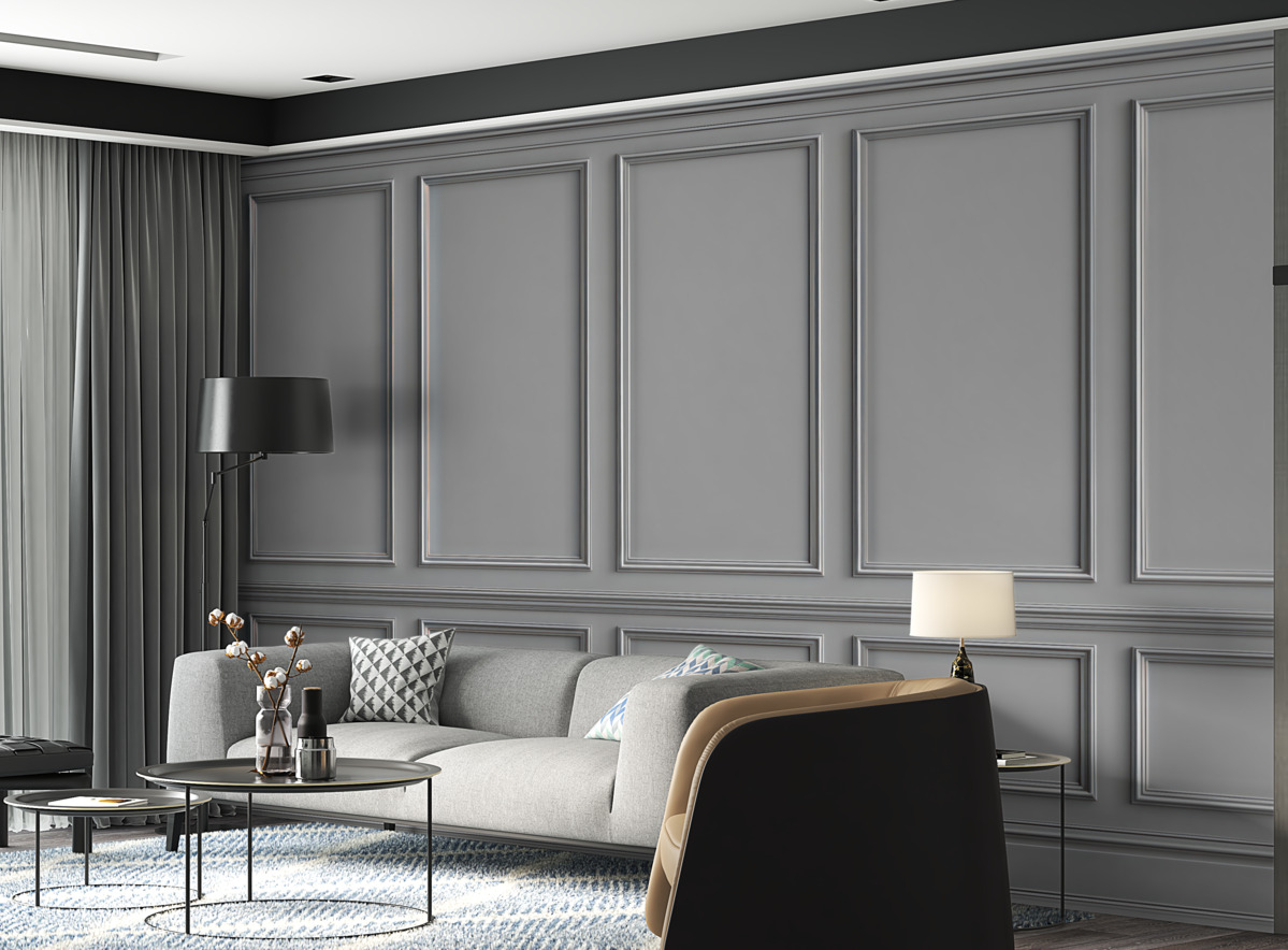 Fototapeta Panele ozdobne.