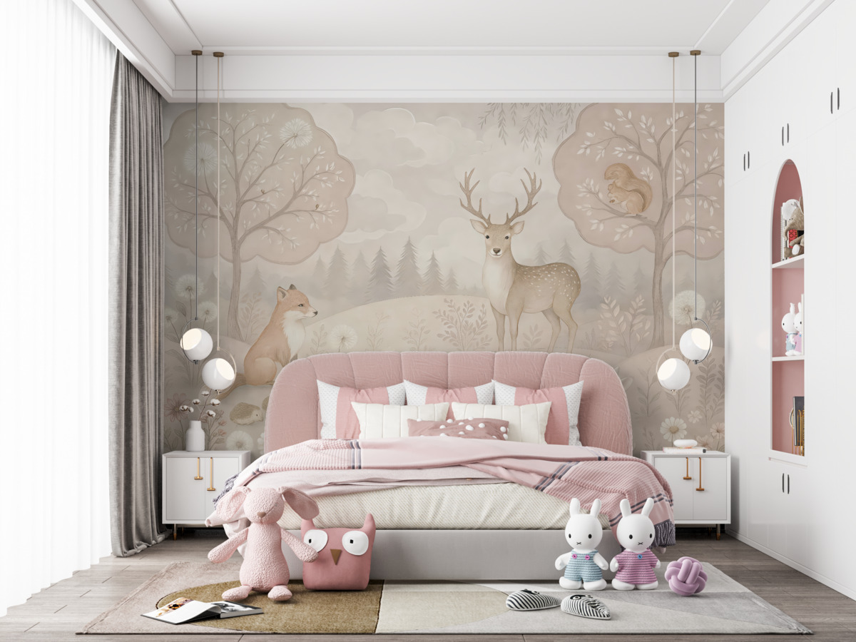 Fototapeta Fauna w lesie.