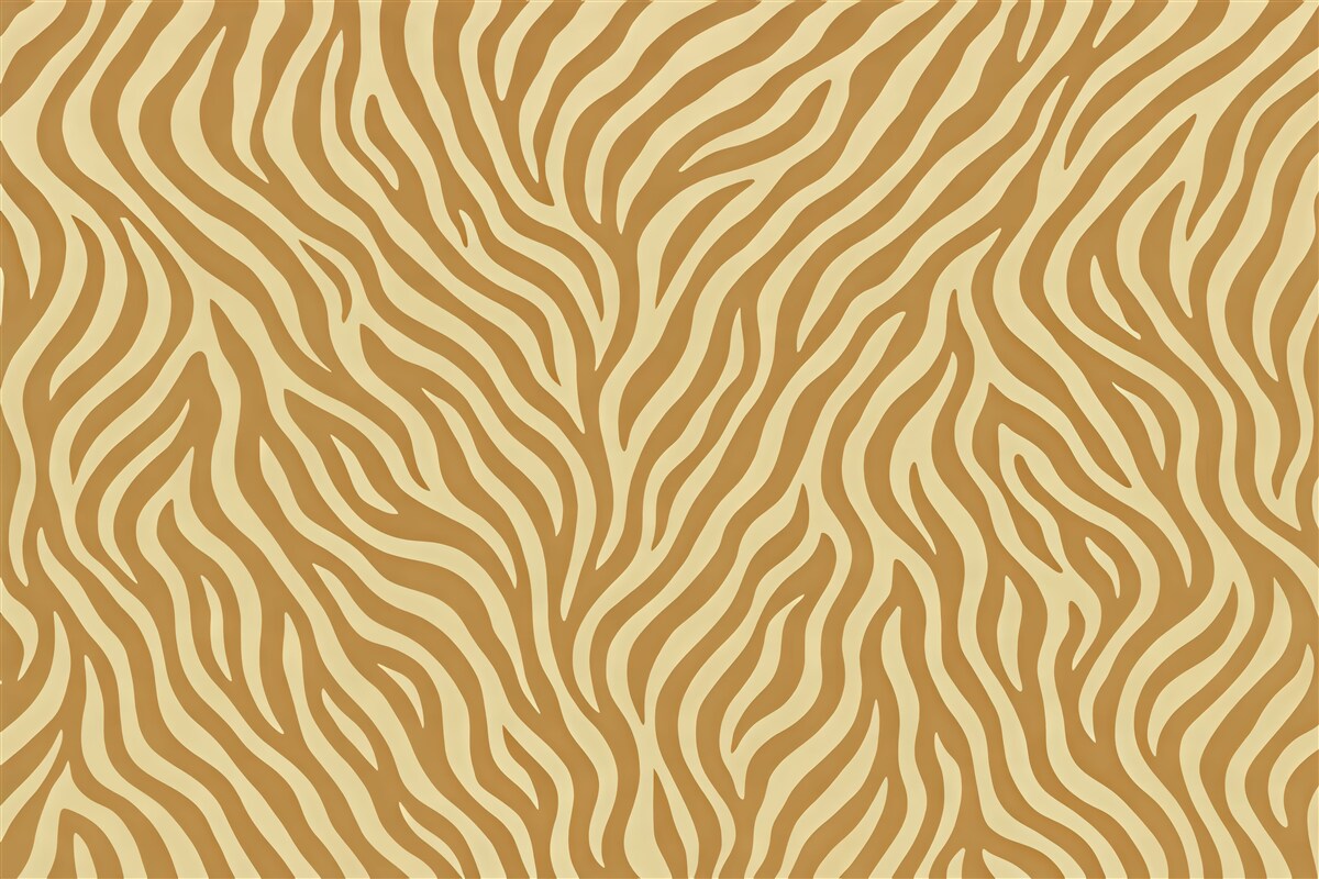 Fototapeta Wektorowy wzór skóry zebry w odcieniach brązu i bieli.