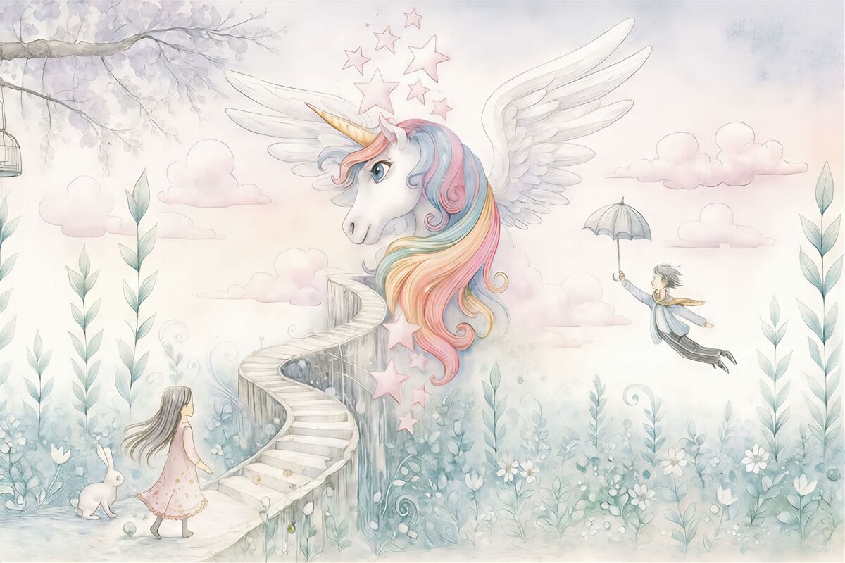 Fototapeta Cudowna wyprawa przez zmienny świat.